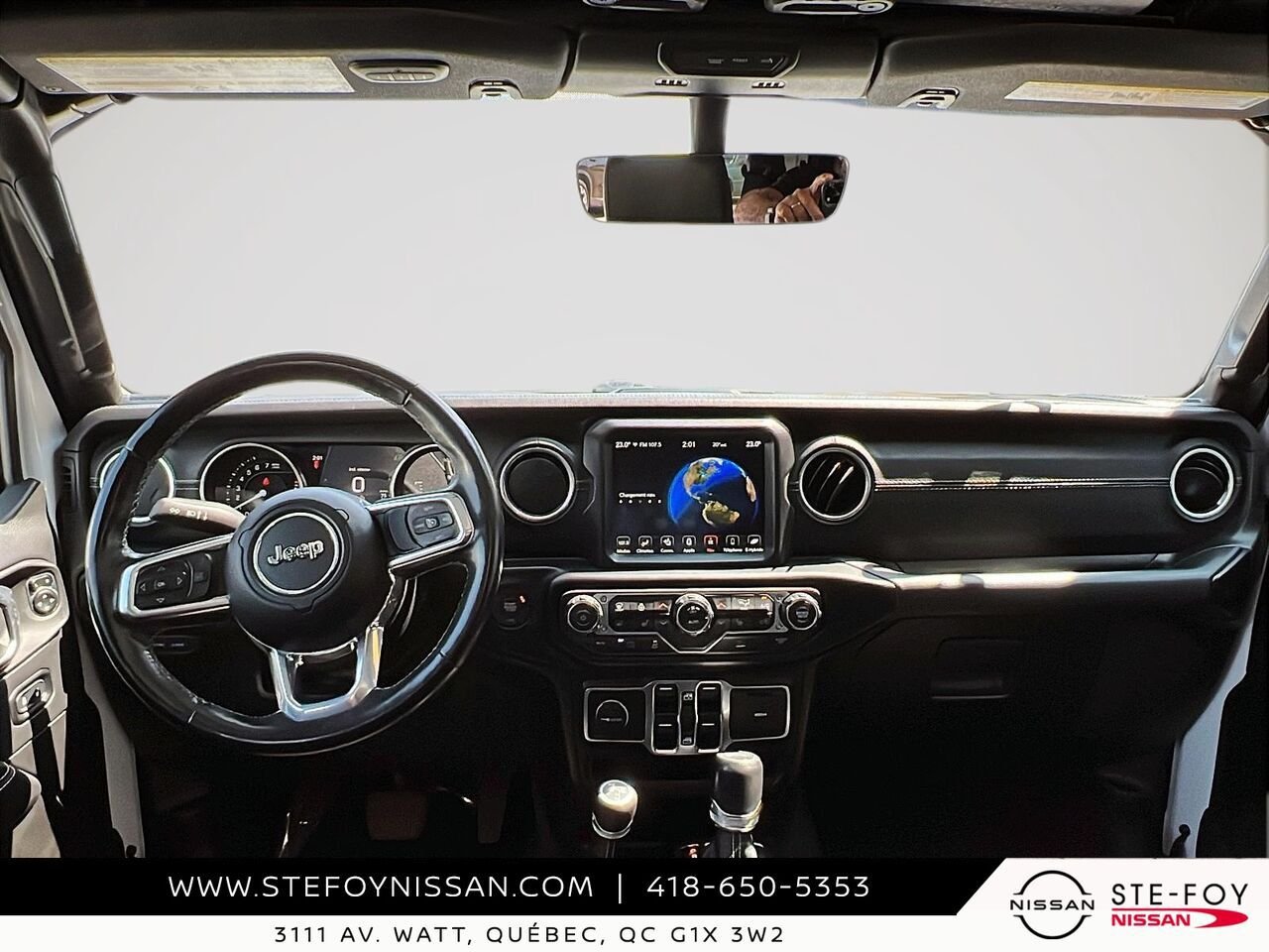 Jeep WRANGLER 4XE UNLIMITED COLD WEATHER GROUP 2022 Blanc Ste-Foy - photo #9