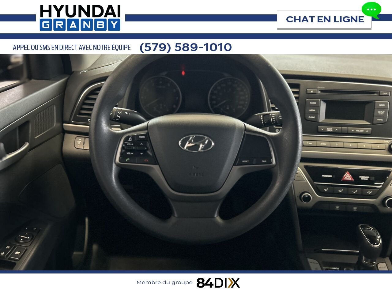 Hyundai Elantra 2017 Noir Granby - photo #12