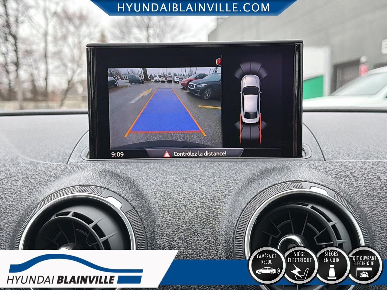 Audi A3 berline 2019 Bleu Blainville - photo #17