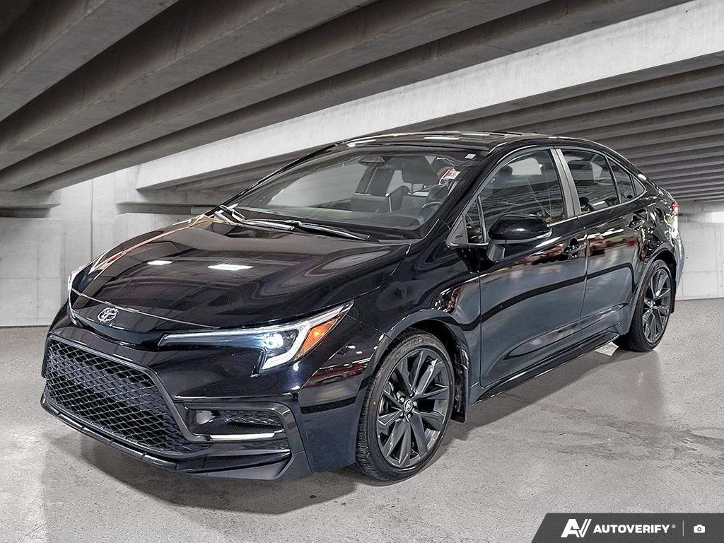 2025 Toyota Corolla 2601299A | XSE Midnight Black Metallic Edmonton - photo #0