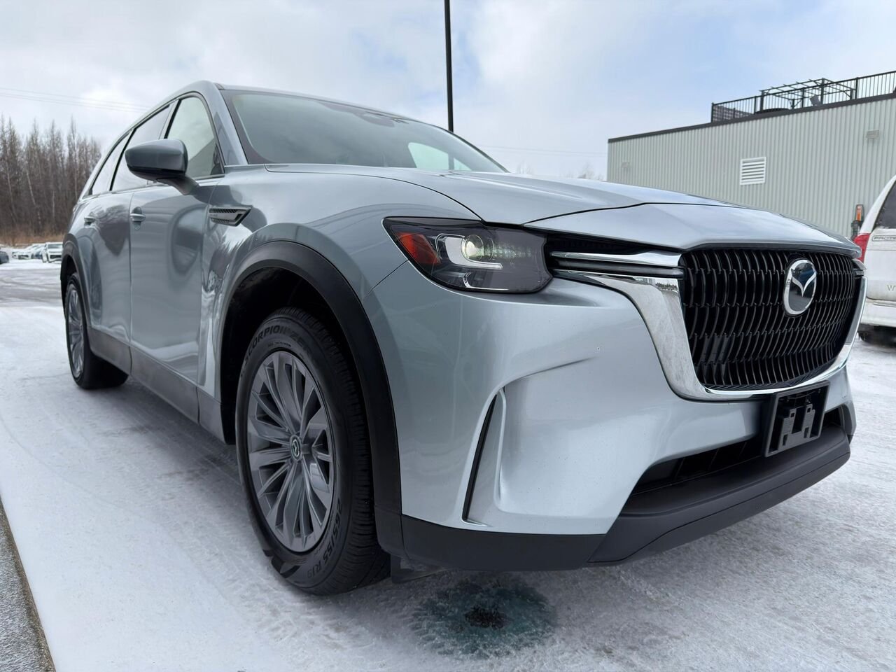 Mazda CX-90 hybride léger 2024 Argent Notre-Dame-des-Prairies - photo #5