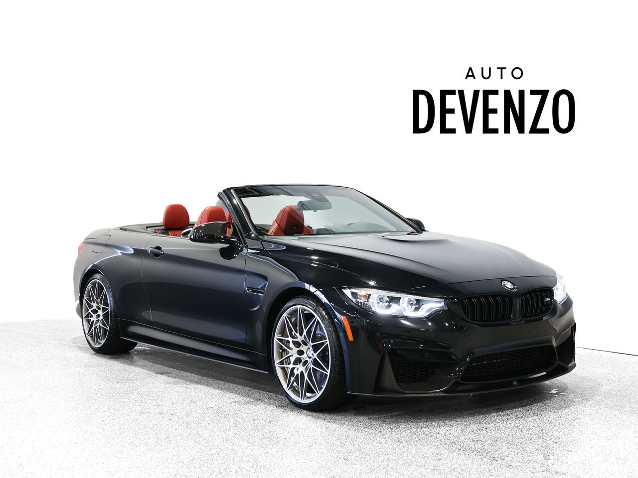 Black 2018 BMW M4 Convertible Rear-Wheel Drive Automatic