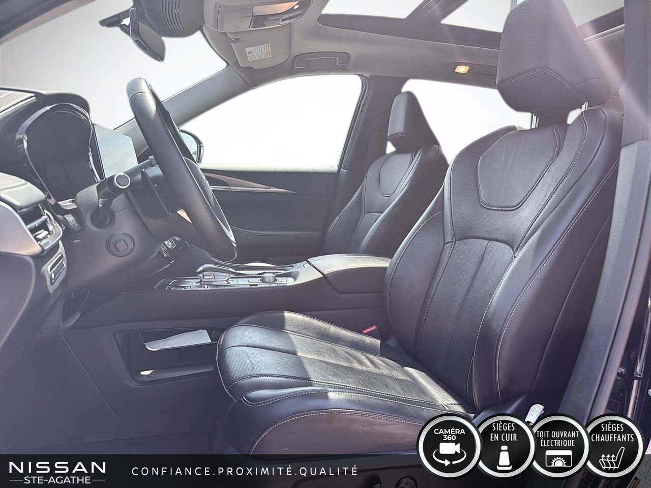 2024 INFINITI QX60 LUXE | AWD | TOIT PANORAMIQUE | 7 PLACES | Black Saint-Jérôme - photo #7