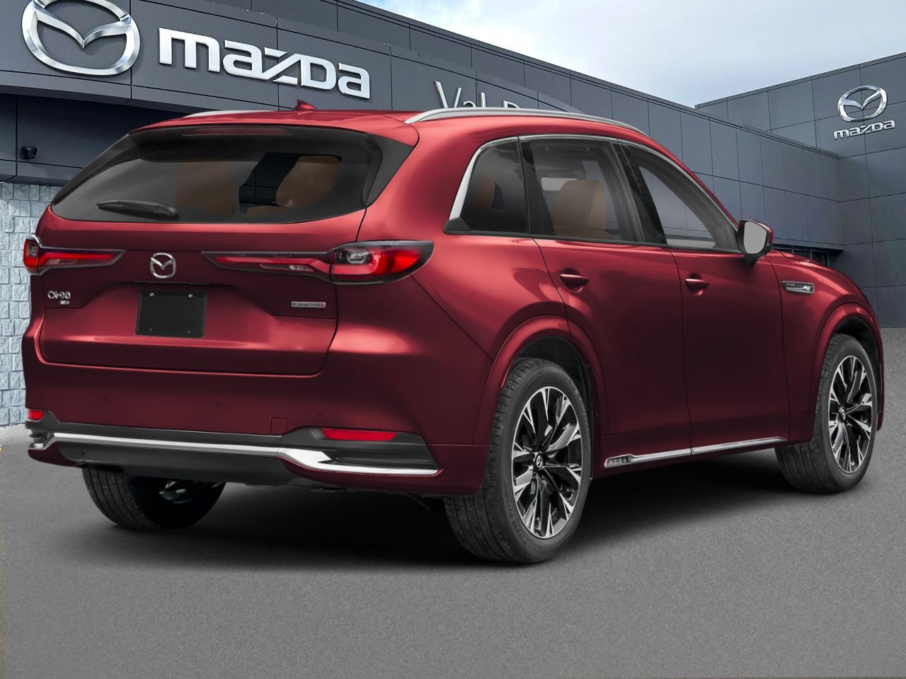 2026 Mazda CX-90 MHEV Signature TI, 7 passagers, Artisan Red Metallic Val-David - photo #2