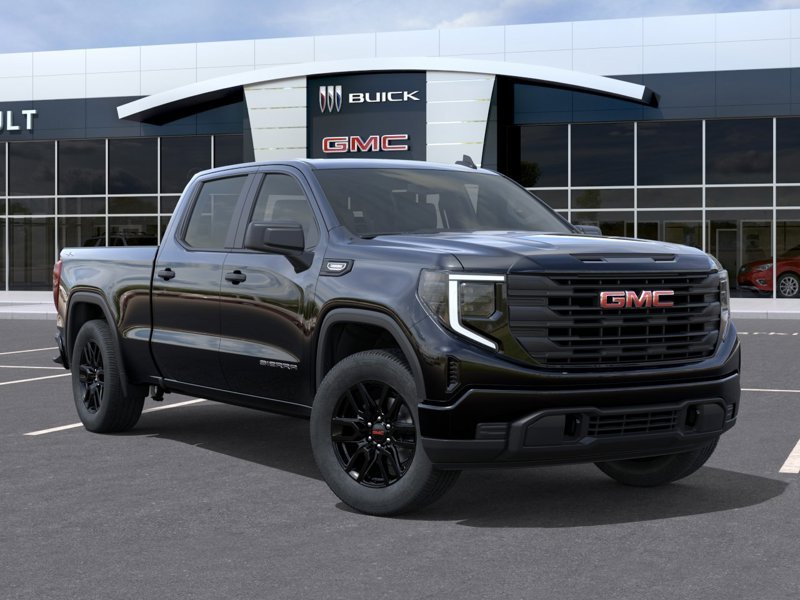 GMC SIERRA 1500 Pro cabine multiplace 4RM 157 po 2026 Noir Sherbrooke - photo #6