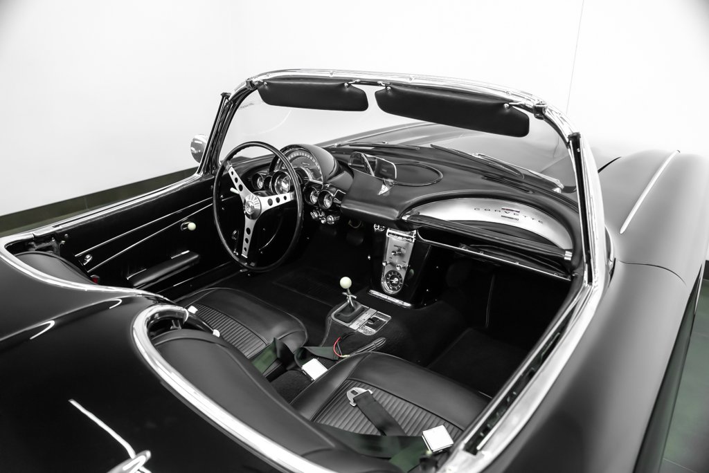 Chevrolet Corvette 1962 Noir Montréal - photo #59