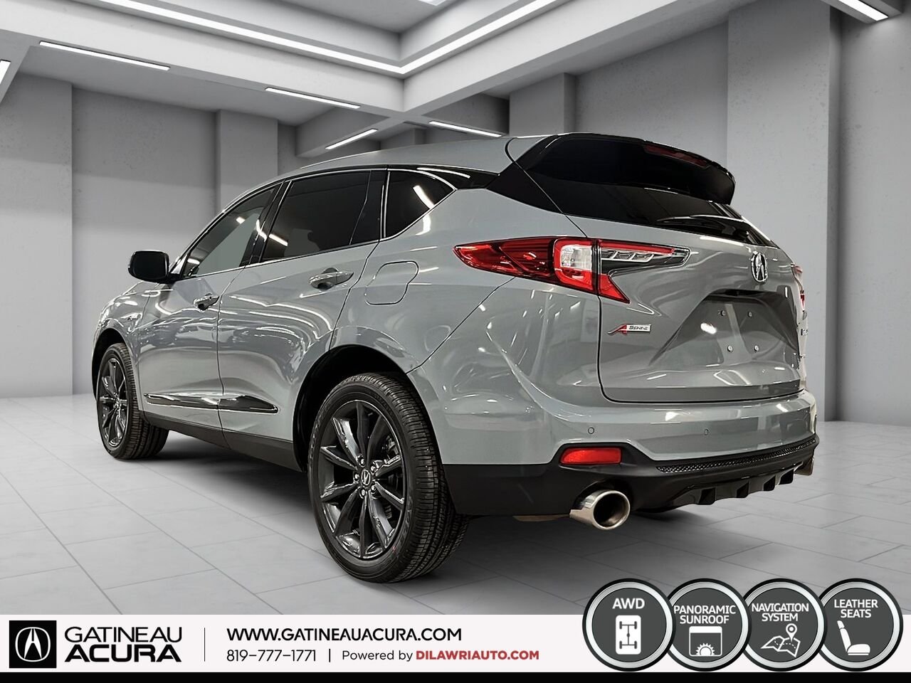 ACURA RDX A-Spec TI 2026 Gris urbain nacré Ottawa & Gatineau - photo #17