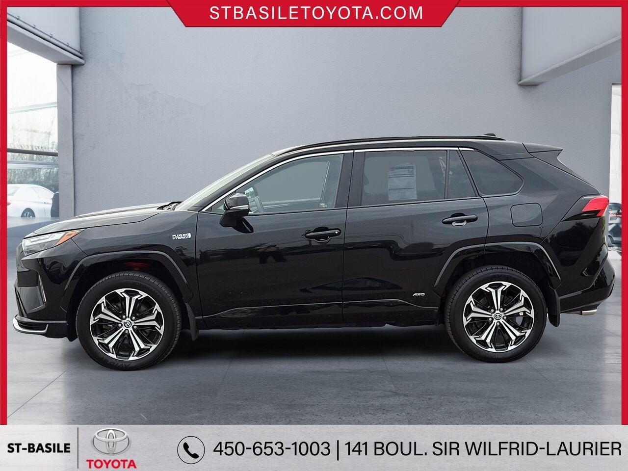 TOYOTA RAV4 PRIME 2024 Noir Saint-Basile-le-Grand - photo #7