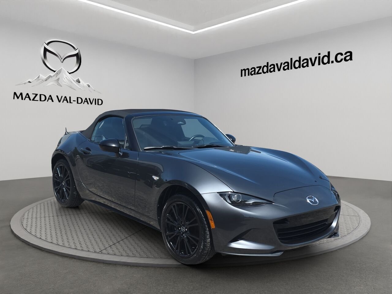 Mazda MX-5 GS BM, NAVIGATION, CAMÉRA DE RECUL, DÉCAPOTABLE 2024 Gris Val-David - photo #4