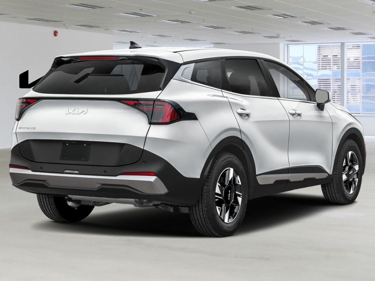 Kia Sportage 2026 Blanc neige nacré Nantes - photo #2