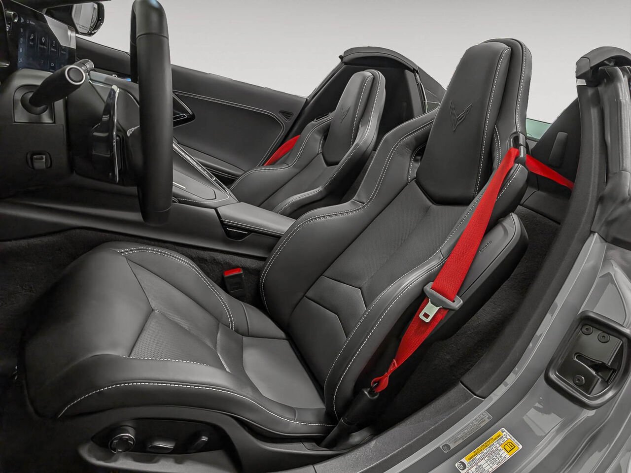CHEVROLET CORVETTE STINGRAY CABRIOLET Exhaust Performance Suspension Active Bas Km 2024 GRIS LOUP DE MER- TRIPLE COUCHE Sherbrooke - photo #13