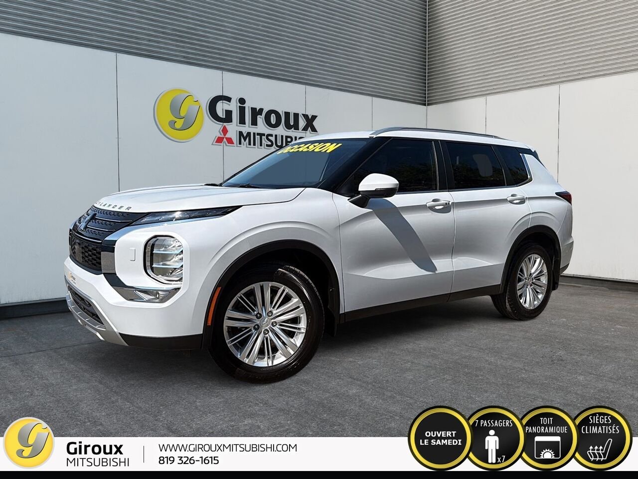 MITSUBISHI OUTLANDER 2024 Blanc Sainte-Agathe-des-Monts - photo #0