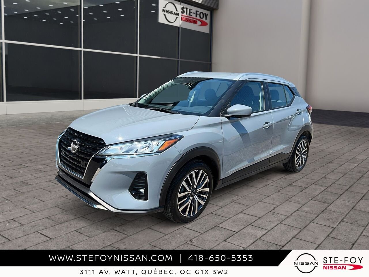 Nissan Kicks SV TA 2024 Gris Ste-Foy - photo #0
