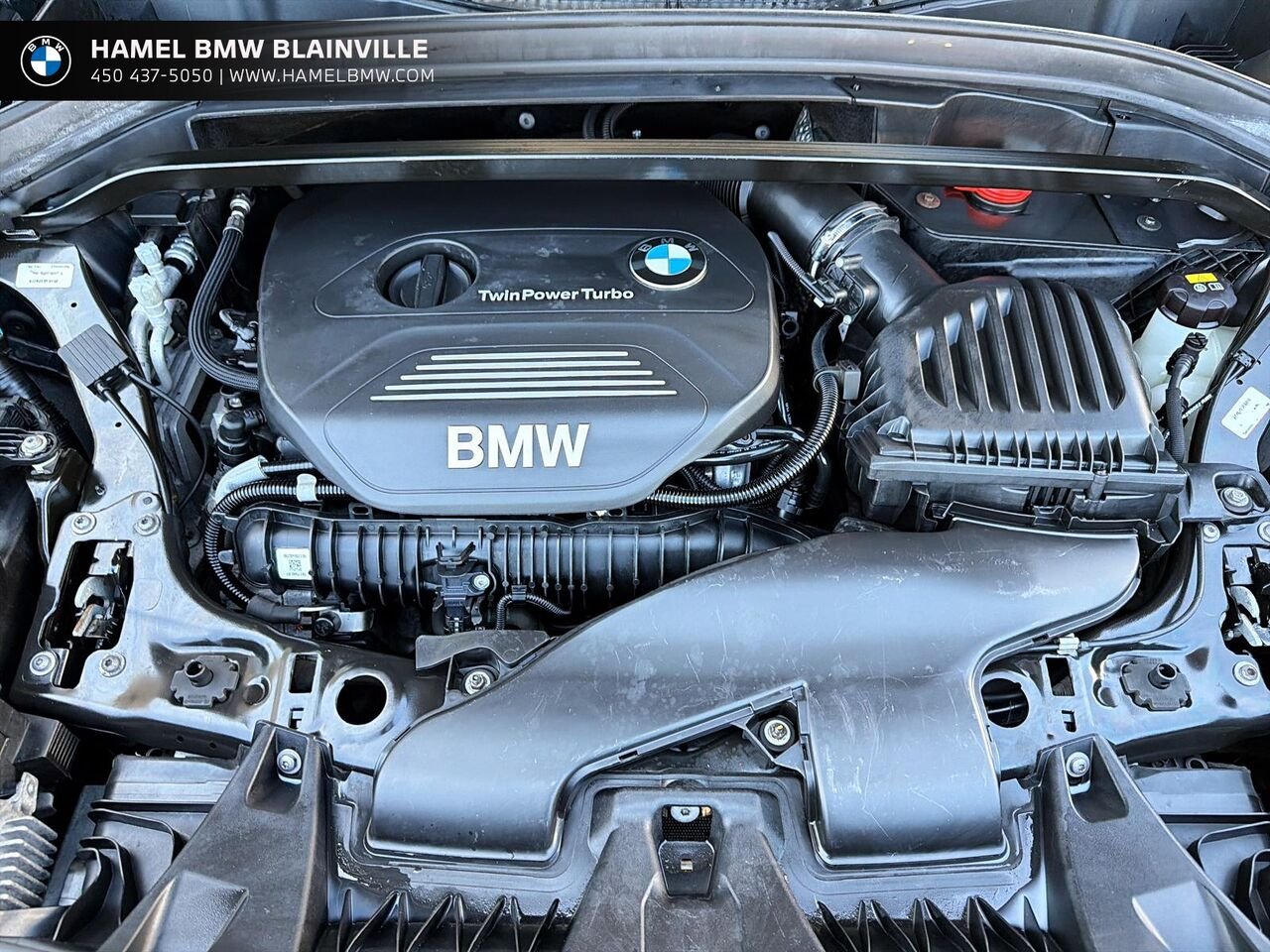 BMW X1 xDrive28i 4 portes TI 2017 Noir Blainville - photo #7