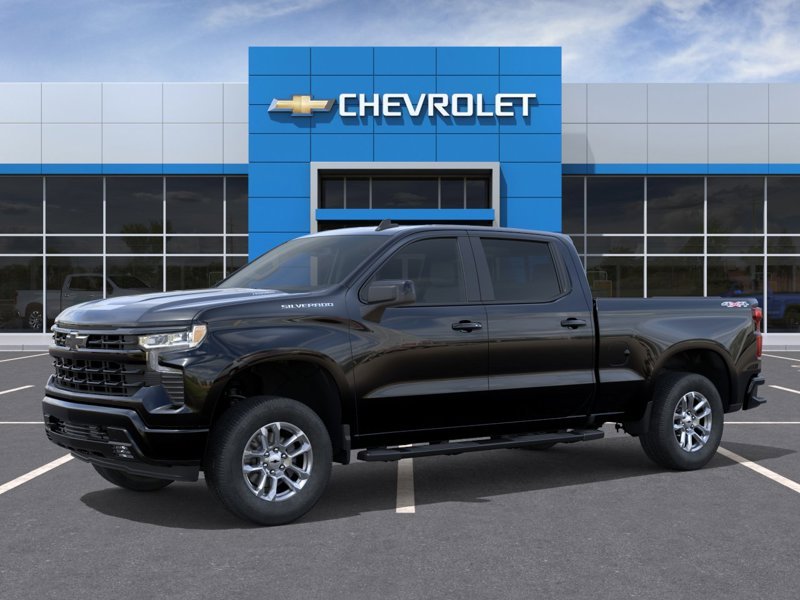 CHEVROLET Silverado 1500 RST cabine multiplace 4RM 157 po 2026 Noir Ottawa & Gatineau - photo #1