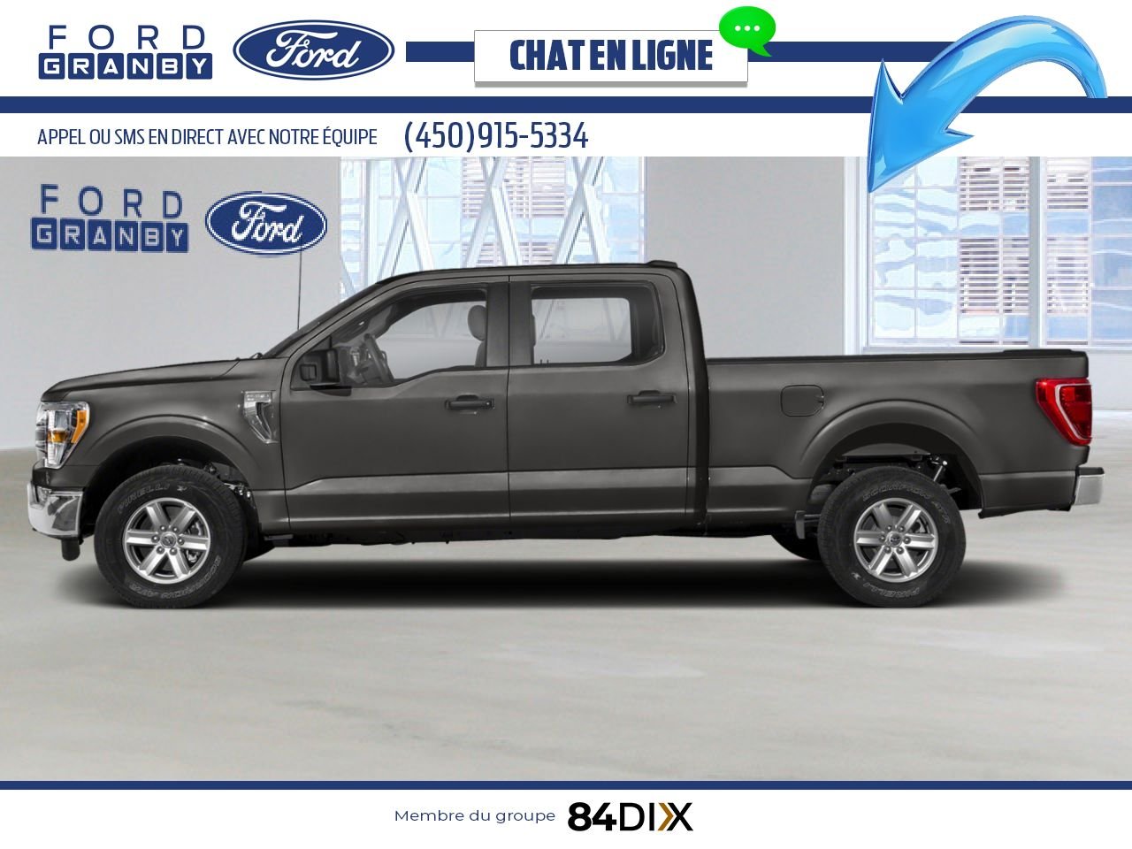 2023 Ford F-150 Grey Granby - photo #1