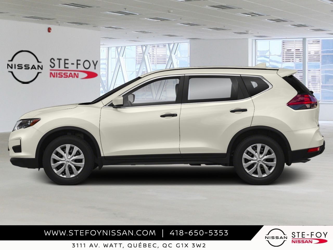 2020 NISSAN Rogue Glacier White Ste-Foy - photo #1