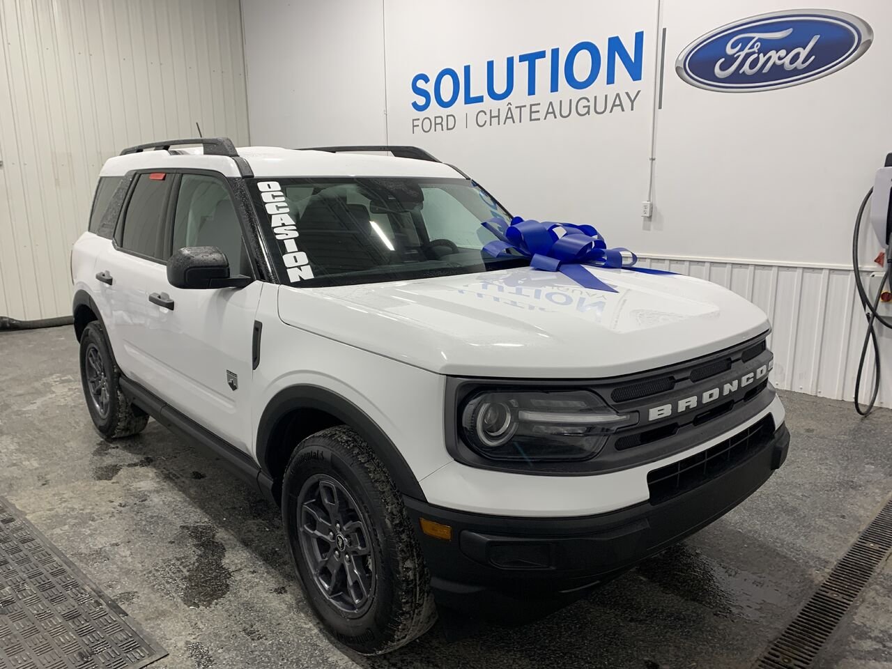 2024 Ford Bronco Sport BRONCO SPORT, BIG BEND, AWD, White Châteauguay - photo #5