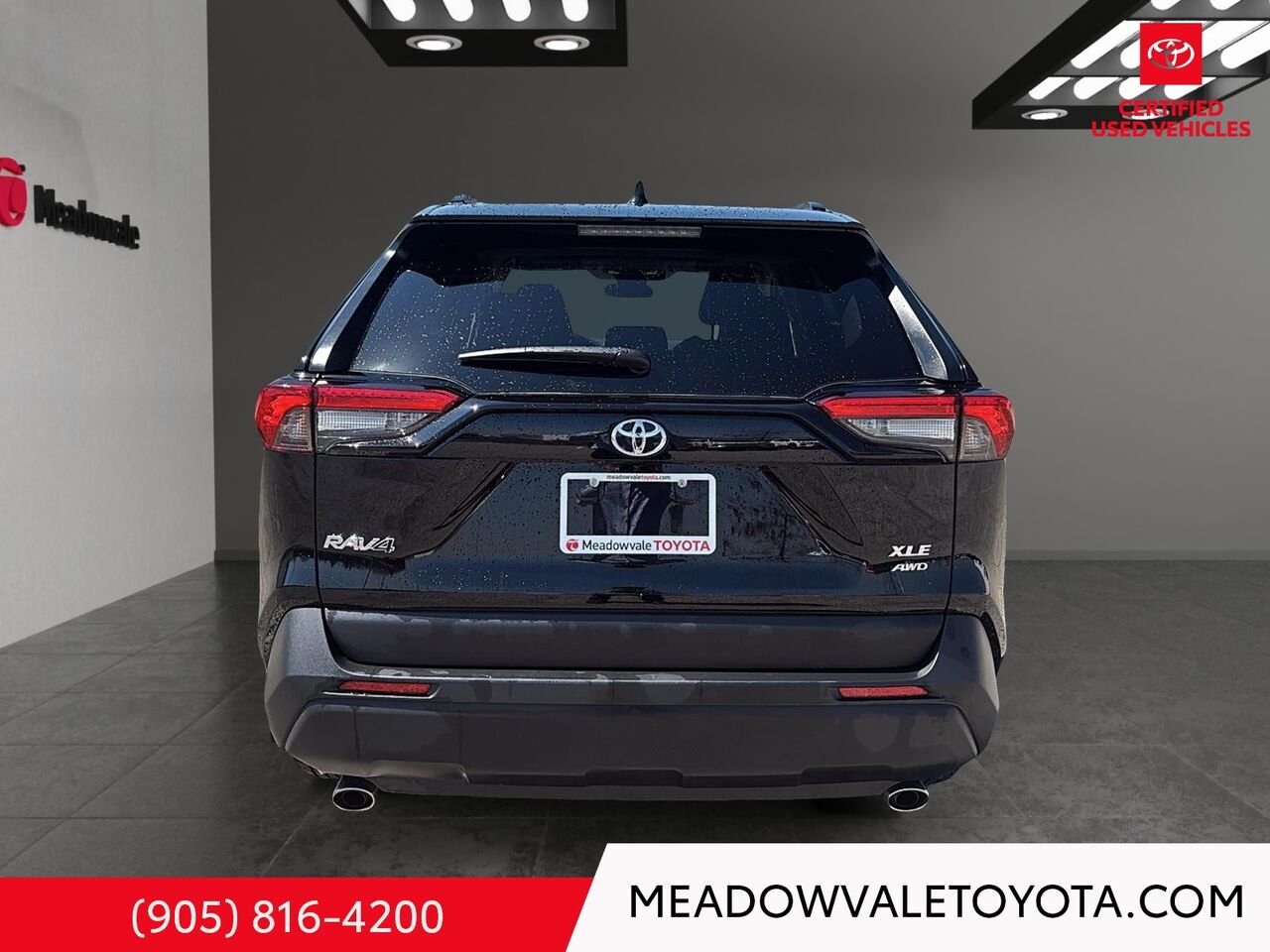 2025 Toyota RAV4 Sunroof, Power Drivers Seat, Heated Front Seats and Steering Wheel, Power Trunk, 17" Alloy's Midnight Black Metallic Mississauga - photo #33