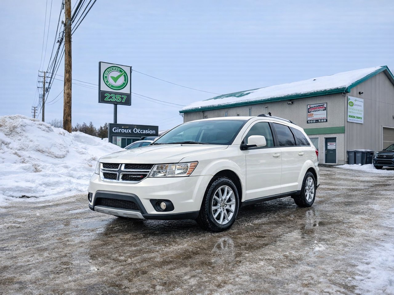 2014 Dodge Journey White  - photo #0