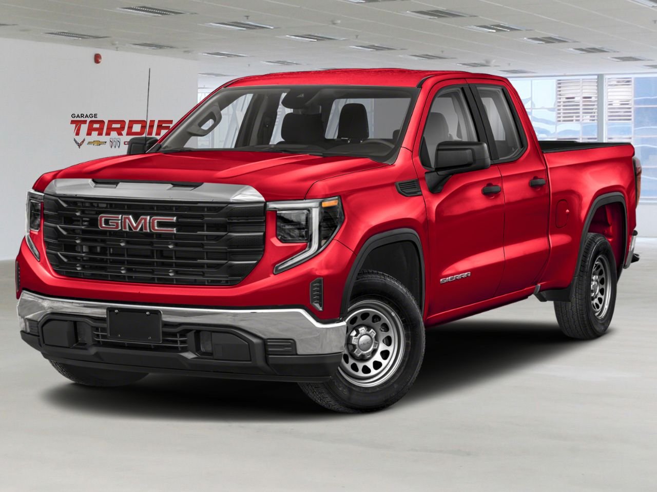GMC Sierra 1500 Elevation cabine double 4RM 147 po 2024 Teinte rouge volcanique Amos - photo #0