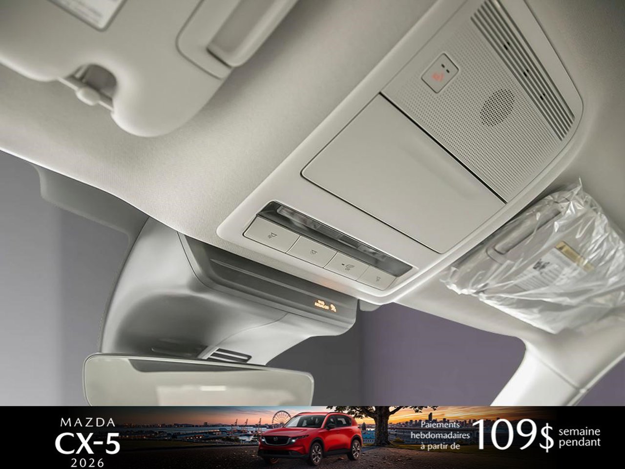 Mazda CX-5 JM3KMAHA6T0178751 2026 Blanc rhodium métallisé Mirabel - photo #17
