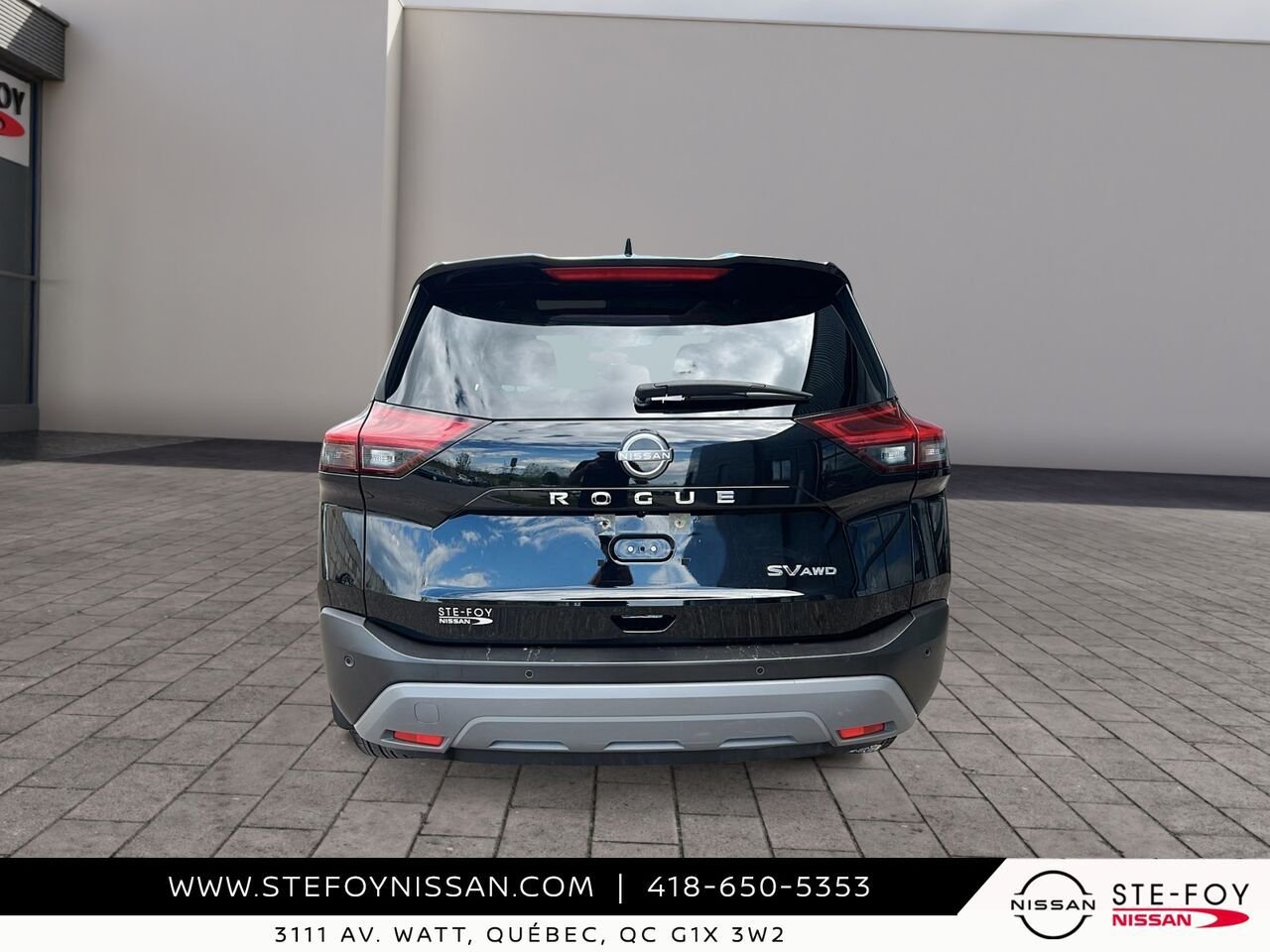 2023 Nissan Rogue SV TOIT OUVRANT Black Ste-Foy - photo #2