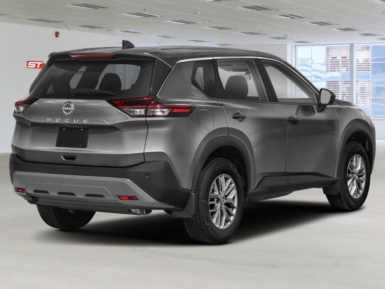 2022 Nissan Rogue Grey Saint-Georges - photo #2