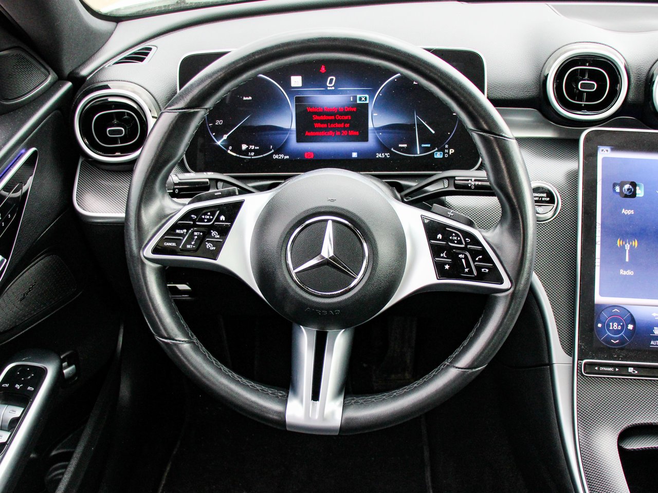 2024 Mercedes-Benz C-Class C 300 4MATIC Sedan White Sherwood Park - photo #18