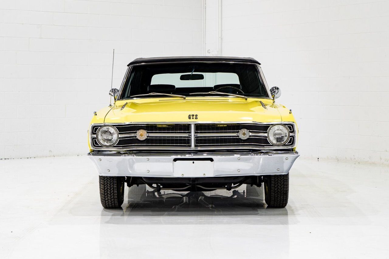 1968 Dodge Dart *PRIX EN USD* GTS Conv Matching #s 340 cu in With Original Built Sheet Yellow Montreal - photo #74