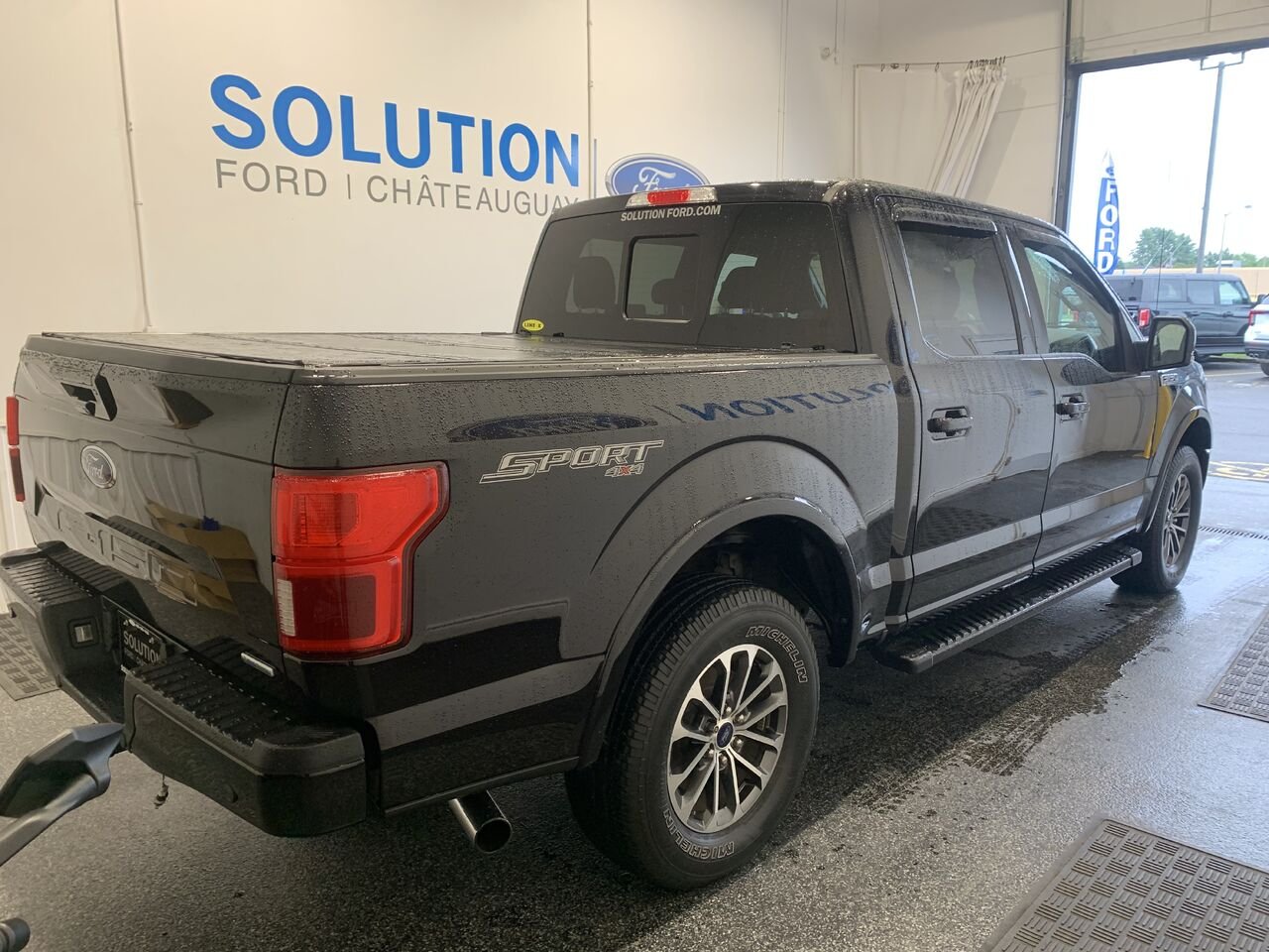Ford F-150 SUPERCREW LARIAT F150 LARIAT CREW CAB 2019 Noir Châteauguay - photo #8