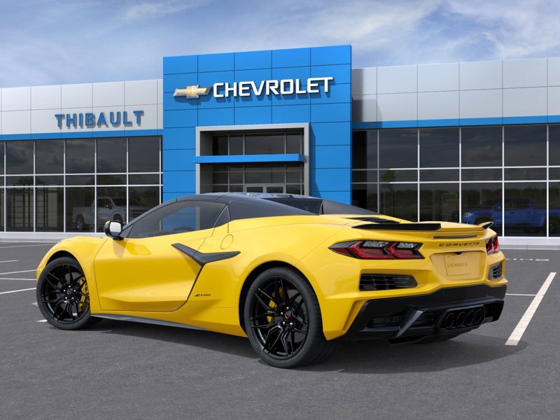 CHEVROLET Corvette Z06 cabriolet 2 portes avec 3LZ 2026 TEINTE JAUNE COMPETITION