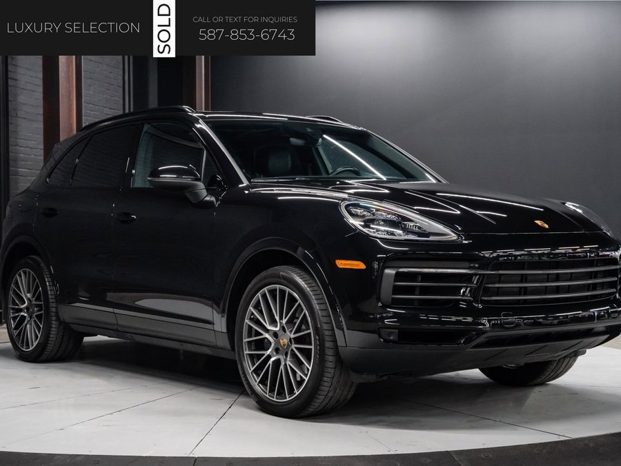 2022 Porsche Cayenne 2022 Black