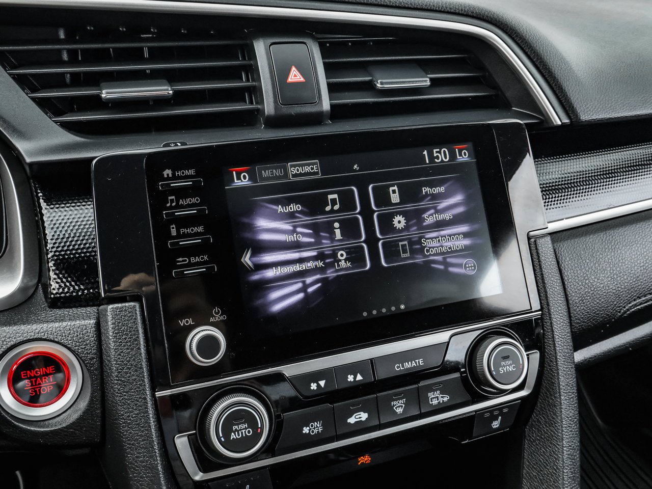 2021 Honda Civic Sedan Sport CVT Black Sherwood Park - photo #25