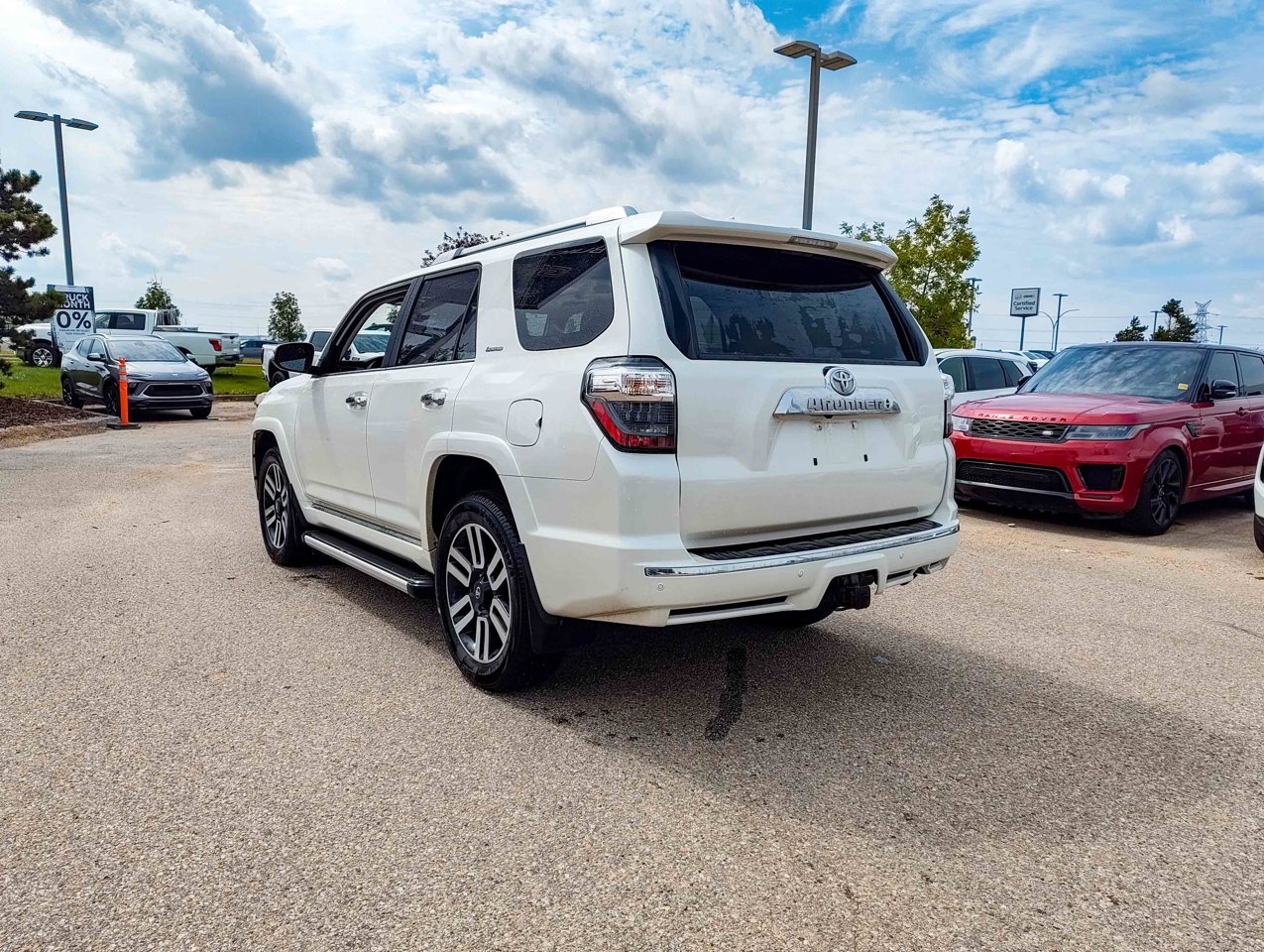 2022 Toyota 4Runner 4WD White Sherwood Park - photo #4