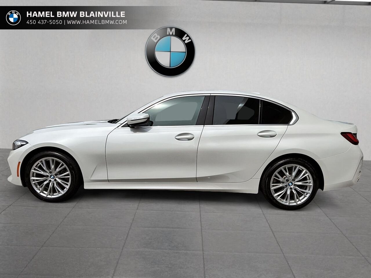 2023 BMW 3 Series 330i xDrive berline Amérique du Nord White Blainville - photo #4