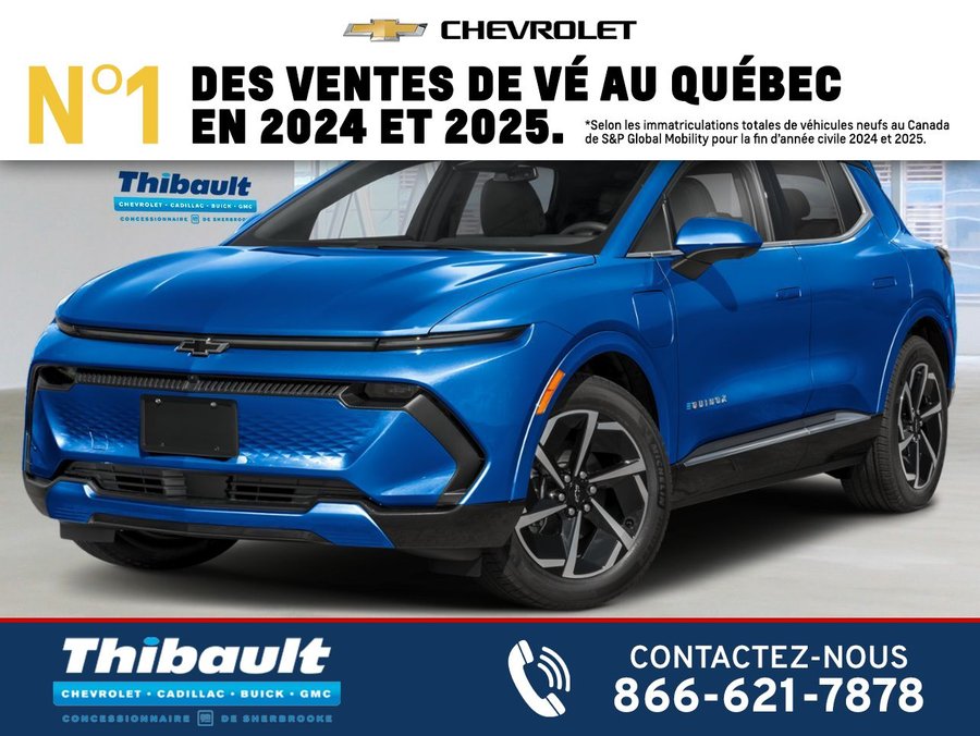 CHEVROLET EQUINOX EV 4 portes - LT 2026 Bleu