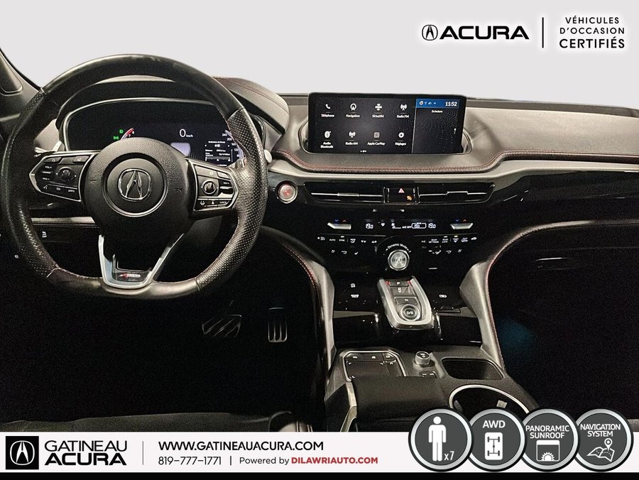 Acura MDX *** UN PROPRIO + CLEAN CARFAX *** 2023 Gris