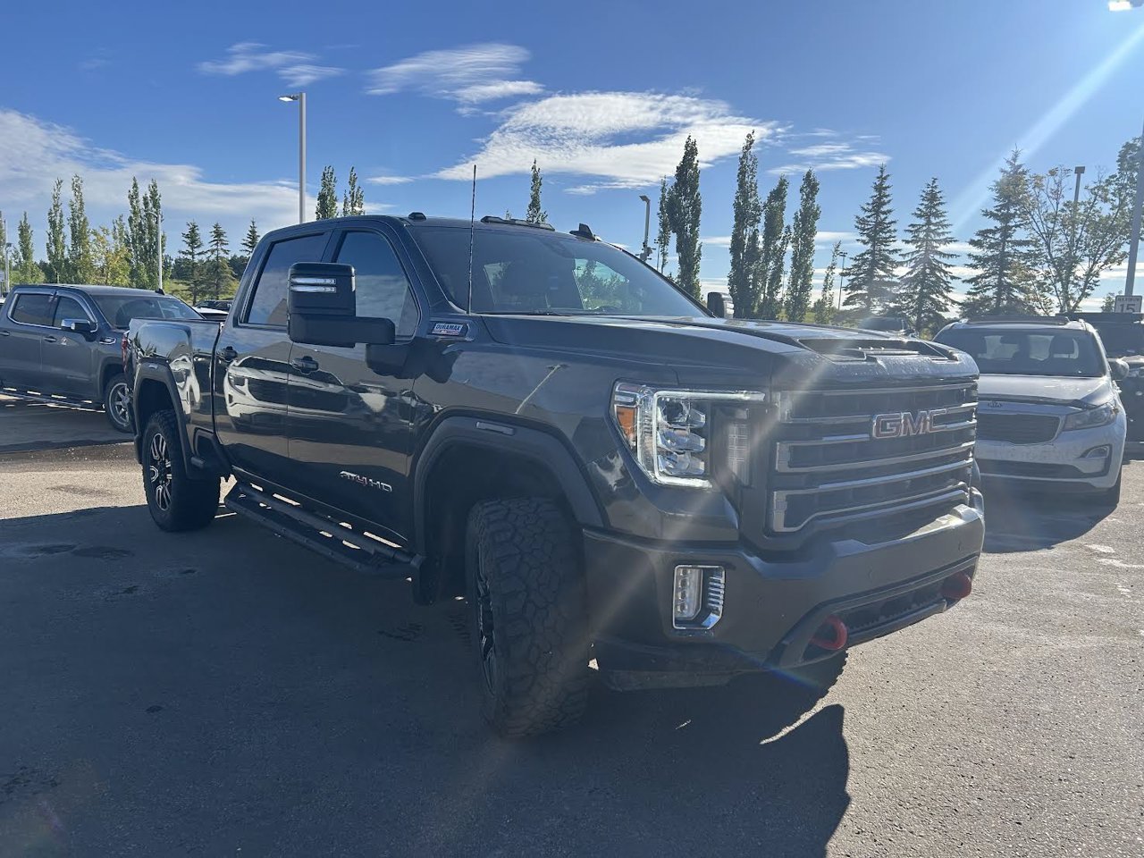 2023 GMC Sierra 3500HD 4WD Crew Cab 159 AT4 Grey Sherwood Park - photo #1