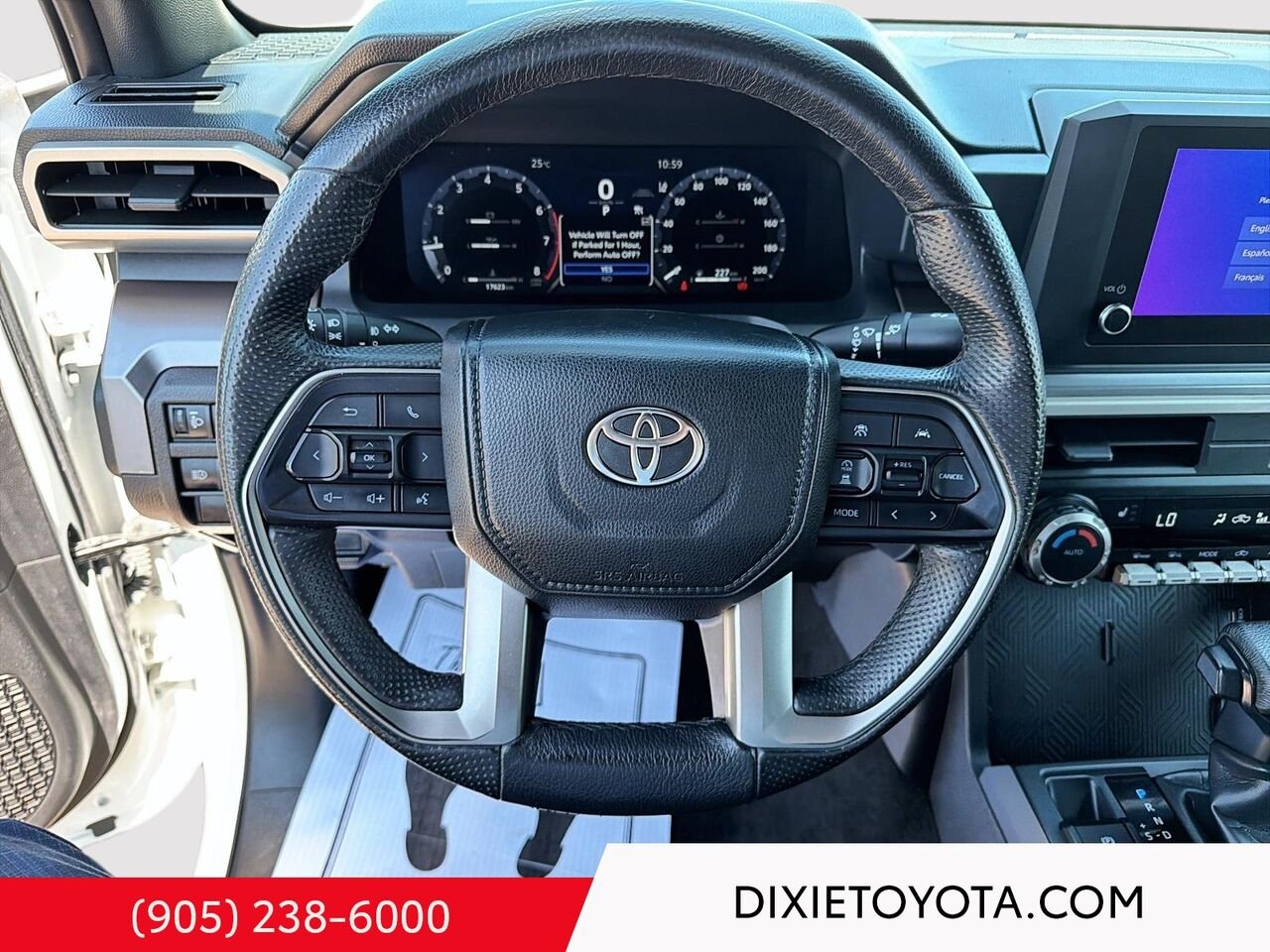 2024 Toyota Tacoma TRD OFFROAD / CLEAN CARFAX / HEATED SEATS / REAR DIFF LOCK / ALLOY WHEELS / CARPLAY AND ANDROID AUTO White Mississauga - photo #10