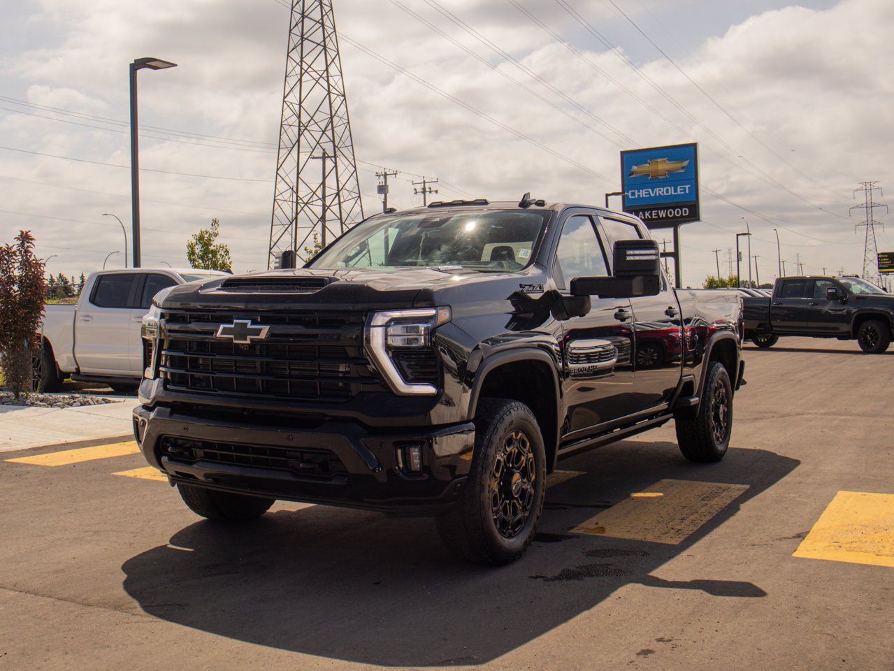 2024 Chevrolet Silverado 2500HD 4WD Crew Cab 159 LTZ Black Sherwood Park - photo #3