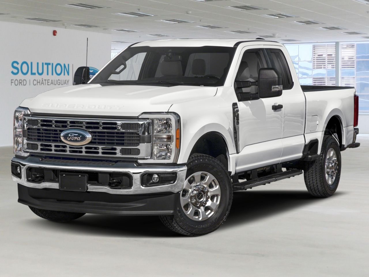 Ford Super Duty F-250 SRW XLT CABINE DOUBLE 4RM CAISSE DE 8 PI 2026 Blanc Oxford Châteauguay - photo #0
