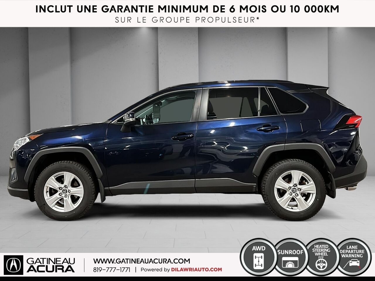 2020 Toyota RAV4 XLE AWD Blue Ottawa & Gatineau - photo #19