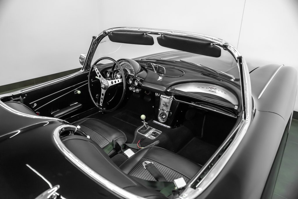 Chevrolet Corvette 1962 Noir Montréal - photo #58