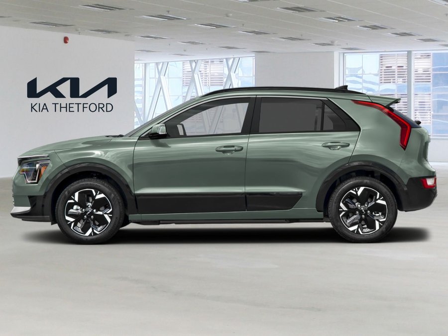 Kia Niro électrique 2026 2026 Vert paysage urbain