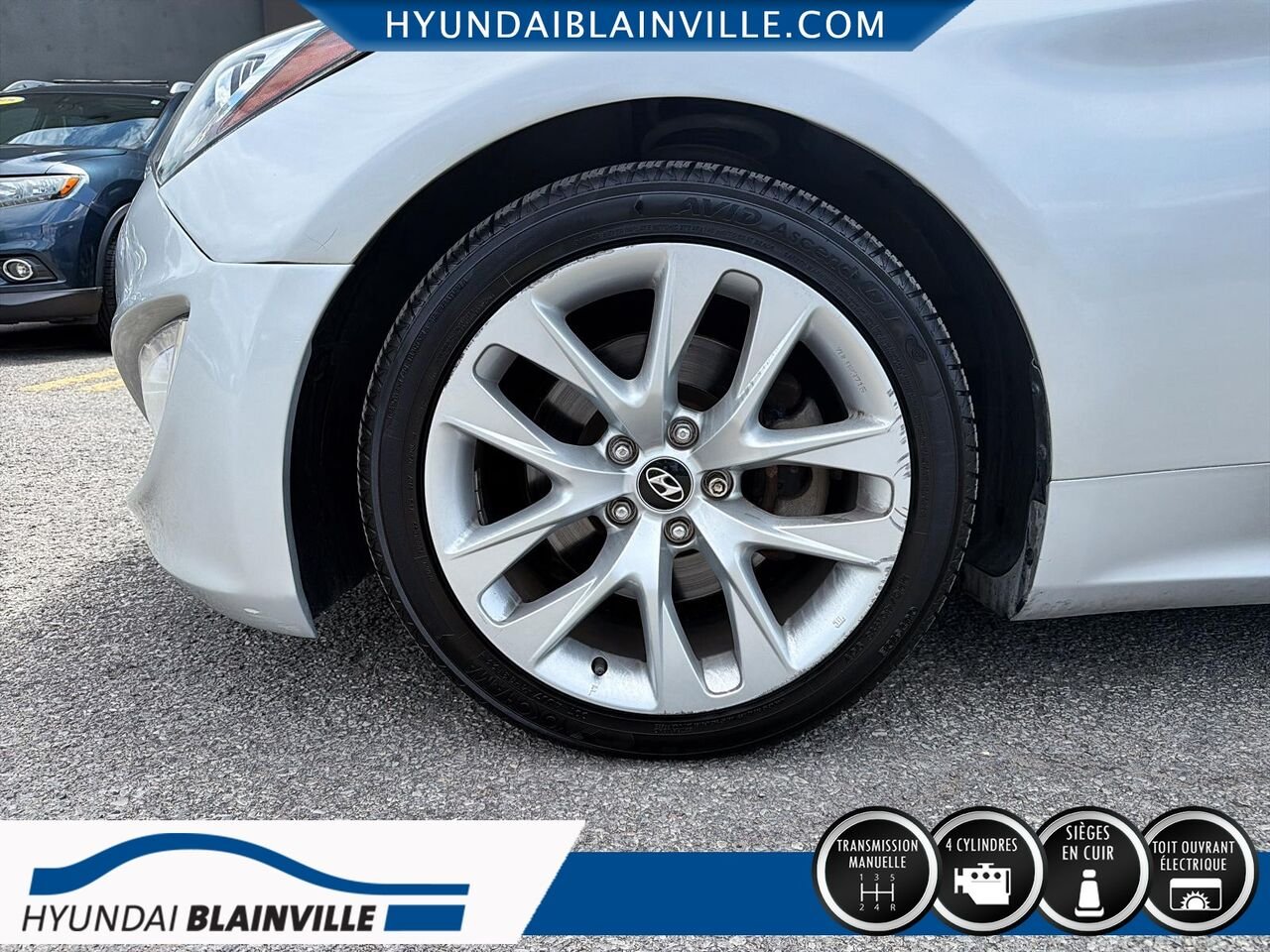 Hyundai Coupé Genesis 2014 Argent Blainville - photo #7