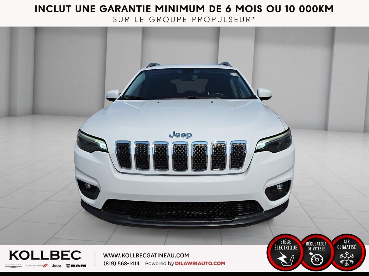 2019 JEEP CHEROKEE North 4x4 White Ottawa & Gatineau - photo #11
