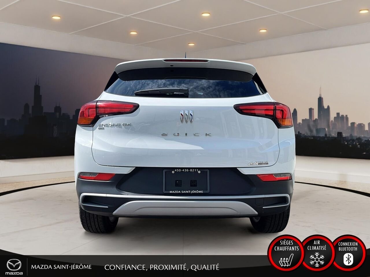Buick Encore GX Privilegiee | AWD | SEULEMENT 24 001 KM 2024 Blanc Saint-Jérôme - photo #6