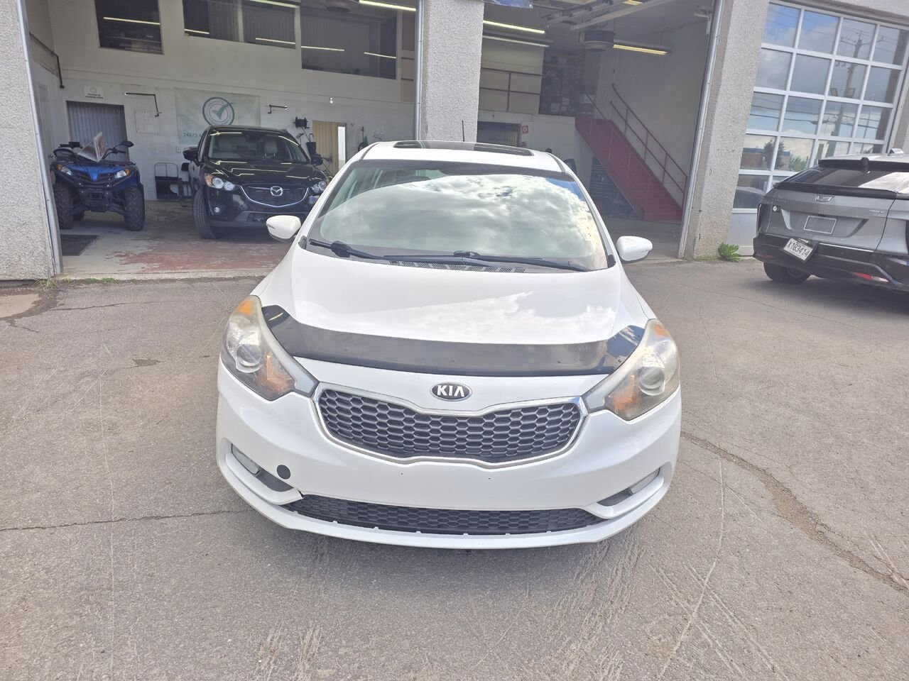 2015 Kia 5 portes Forte White  - photo #5