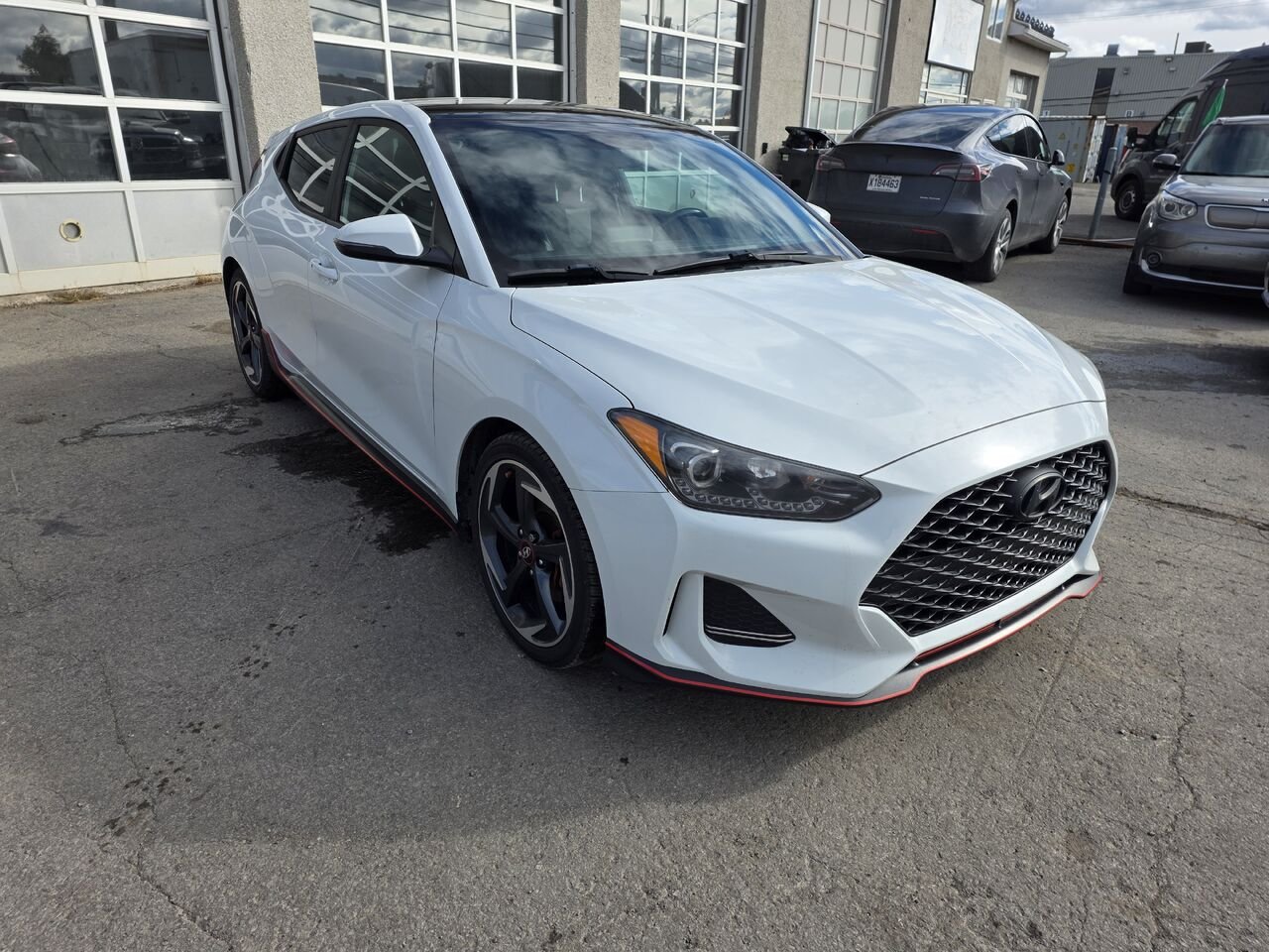 Hyundai Veloster 2019 Blanc Longueuil, - photo #7